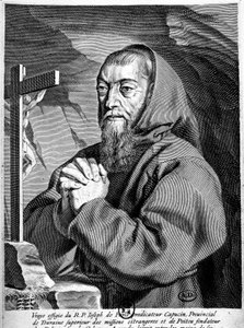 Porträt von Pater Joseph (1577-1638), Prediger der Kapuziner.