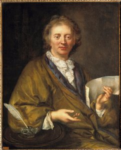 Porträt von François Couperin, genannt Couperin der Große, französischer Komponist und Organist von French School