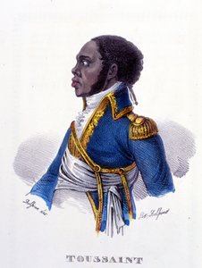 Porträt von Francois Dominique Toussaint genannt „Toussaint-Louverture“ von French School
