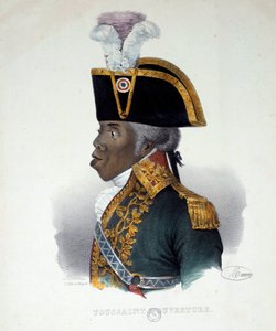 Porträt von François Dominique Toussaint, genannt „Toussaint-Louverture“ von French School