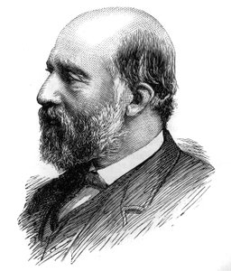 Porträt von Francois Ferdinand Philippe, Prinz von Joinville (1818-1900). Gravur in „Le Monde Illustré“, 26. Juni 1886