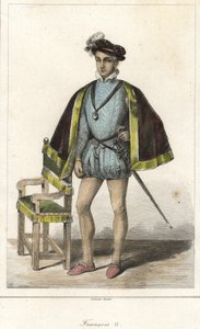 Porträt von Franz II. (1544 - 1560), König von Frankreich