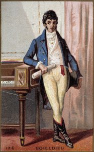 Porträt von François Adrien Boieldieu (1775-1834), französischer Komponist.