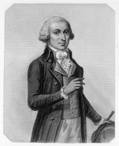 Porträt von François Buzot, französischer Politiker. In „L