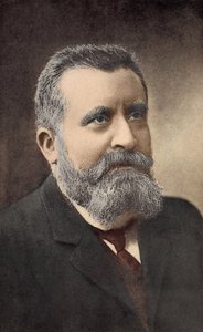 Porträt des französischen Politikers Jean Jaurès (1859-1914)
