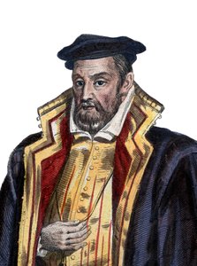Porträt von Gaspard II. de Coligny (1519-1572), Herr von Châtillon, französischer Edelmann und Admiral von French School