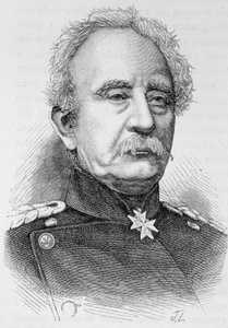 Porträt von General Karl Friedrich Von Steinmetz, preußischer Feldmarschall (1796 - 1877) in „L