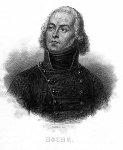 Porträt von General Lazare Louis Hoche (1768 - 1797) - in „Revolution francaise“ von Thiers