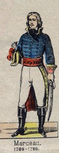 Porträt von General Marceau. von French School