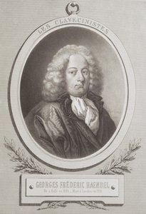 Porträt von Georg Friedrich Händel (1685-1759)