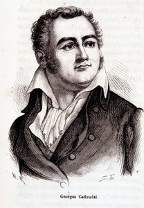Porträt von Georges Cadoudal - Gravur