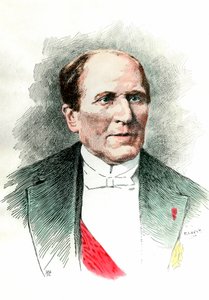 Porträt von Georges Eugene Haussmann, genannt Baron Haussmann