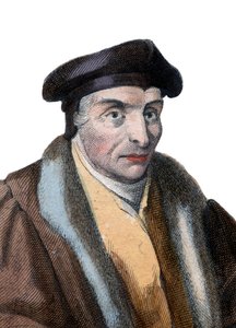 Porträt von Guillaume Budé (Budée) (Budaeus) (1467-1540), französischer Gelehrter