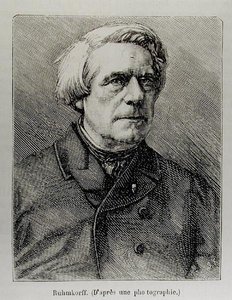 Porträt von Heinrich Daniel Ruhmkorff (1803-77) von French School