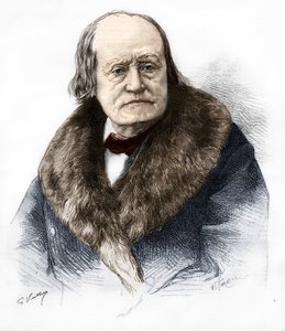 Porträt von Henri (Henry) Milne Edwards (Milne-Edwards). Französischer Naturforscher 1800-1885. Gravur in „Die illustre Welt“ von 1885. von French School