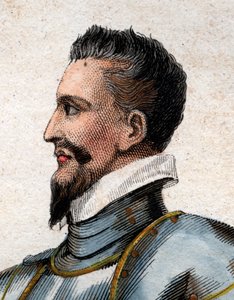 Porträt von Heinrich I., Herzog von Guise (1550-1588), genannt der Narbe