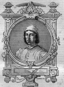 Porträt von Herimar, Abt von Saint Denis de Reims (gestorben 1070). Gravur in „Histoire des papes-kings-queens-et-empereurs à travers les siècles“ von Maurice Lachatre von French School
