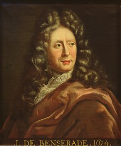 Porträt von Isaac de Benserade (1612-91)