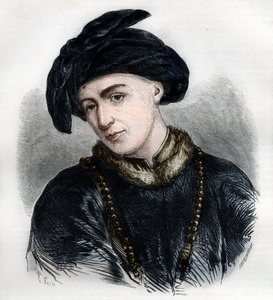 Porträt von Jan Hus (oder Jean Huss)