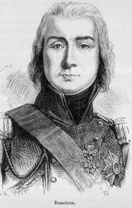 Porträt von Jean Baptiste Bessières, Herzog von Istrien, Marschall von Frankreich (1768 - 1813), getötet am Vorabend der Schlacht von Lützen - in „The History of France“ von Henri Martin von French School