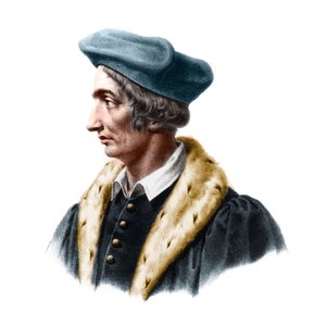 Porträt von Jean Fernel (1497-1558), französischer Arzt, Astronom und Mathematiker