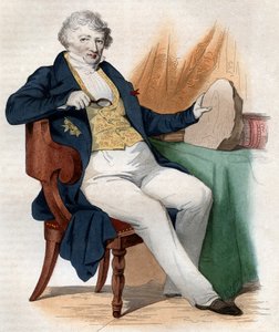 Porträt von Jean Léopold Nicolas Frédéric Cuvier, bekannt als Georges Cuvier (1769-1832), französischer Naturforscher und Zoologe