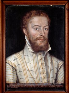 Porträt von Jean de Bourbon Vendome, Graf von Soissons und Enghien (1528-1557)