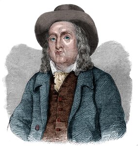 Porträt von Jeremy Bentham (1748-1832), englischer Philosoph, Ökonom und Jurist