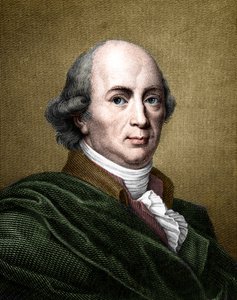 Porträt von Johann Gottfried Herder (1744-1803), deutscher Philosoph und Schriftsteller. (spätere Kolorierung)