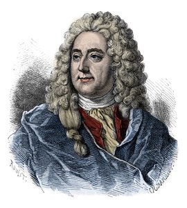 Porträt von John Law, schottischer Finanzverantwortlicher von French School