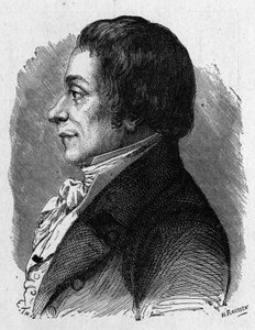 Porträt von Joseph Lakanal (1762 - 1845), französischer Politiker - im „Album der Wissenschaft; berühmte Gelehrte; Große Entdeckungen“ 1896.