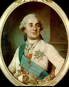 Porträt von König Ludwig XVI. (1754-1793) im Alter von 30 Jahren von French School