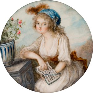 Porträt von Lady Lucy Byng, 1. Countess of Bradford, c.1790