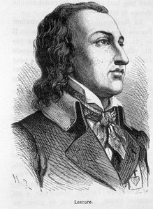 Porträt von Lescure, Vendée-Chef (1766-1793) - in „Die Geschichte Frankreichs“ von Henri Martin von French School