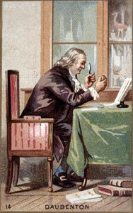 Porträt von Louis Jean Marie Daubenton (1716-1800), französischer Naturforscher.