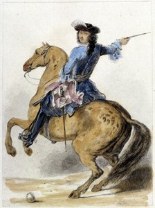 Porträt von Ludwig XIV. (1638-1715), König von Frankreich.