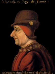 Porträt von Ludwig XI. (1423-1483), König von Frankreich