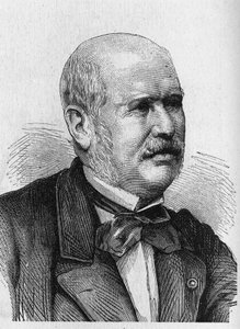 Porträt von M.F.E. Belgrand (1810 - 1878) - in „Album der Wissenschaft; berühmte Gelehrte; Große Entdeckungen“ 1896