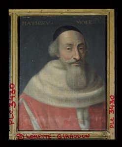 Porträt von Mathieu Mole (1584-1656) Herr von Champlatre