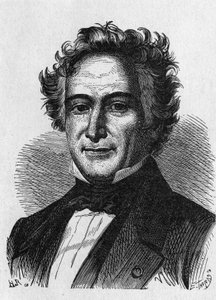 Porträt von Michel Eugène Chevreul (1786-1889), französischer Chemiker - in „Album der Wissenschaft; berühmte Wissenschaftler; Große Entdeckungen“ 1896