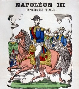 Porträt von Napoleon III. Bild von Epinal von French School