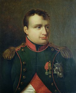 Porträt von Napoleon I. (1769-1821) von French School
