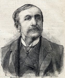 Porträt von Paul, Graf von Remusat (1831-1897) französischer Journalist und Schriftsteller