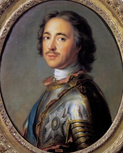 Porträt von Peter I., bekannt als Peter der Große