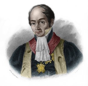 Porträt von Pierre-François-Hercule, Graf von Serre (1776-1824), französischer Politiker. In „Livre des orateurs“ von Louis de Cormenin Timon. 1842. Private Sammlung