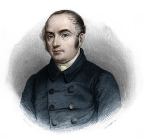 Porträt von Pierre-Antoine Berryer (1790-1868), französischer Anwalt. In „Livre des orateurs“ von Louis de Cormenin Timon. 1842. Private Sammlung