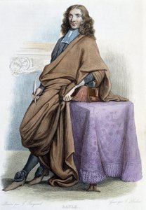 Porträt von Pierre Bayle, französischer Philosoph und Schriftsteller (1647-1706) - in „Le Plutarque français“, von Mennechet von French School