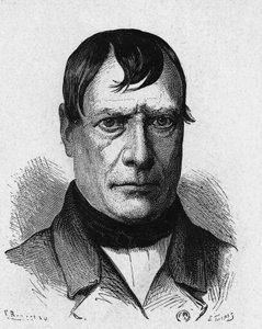 Porträt von Pierre Flourens (1794 - 1867), französischer Physiologe - in „Album der Wissenschaft; berühmte Wissenschaftler; Große Entdeckungen“ 1896