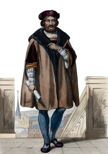 Porträt von Pierre de Ronsard (1524-1585), französischer Dichter von French School