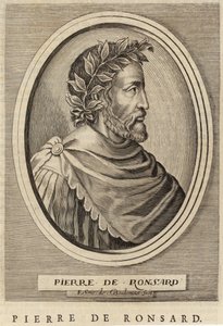 Porträt von Pierre de Ronsard von French School